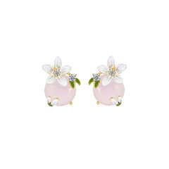 Sping Honey Blossom Pink Earrings