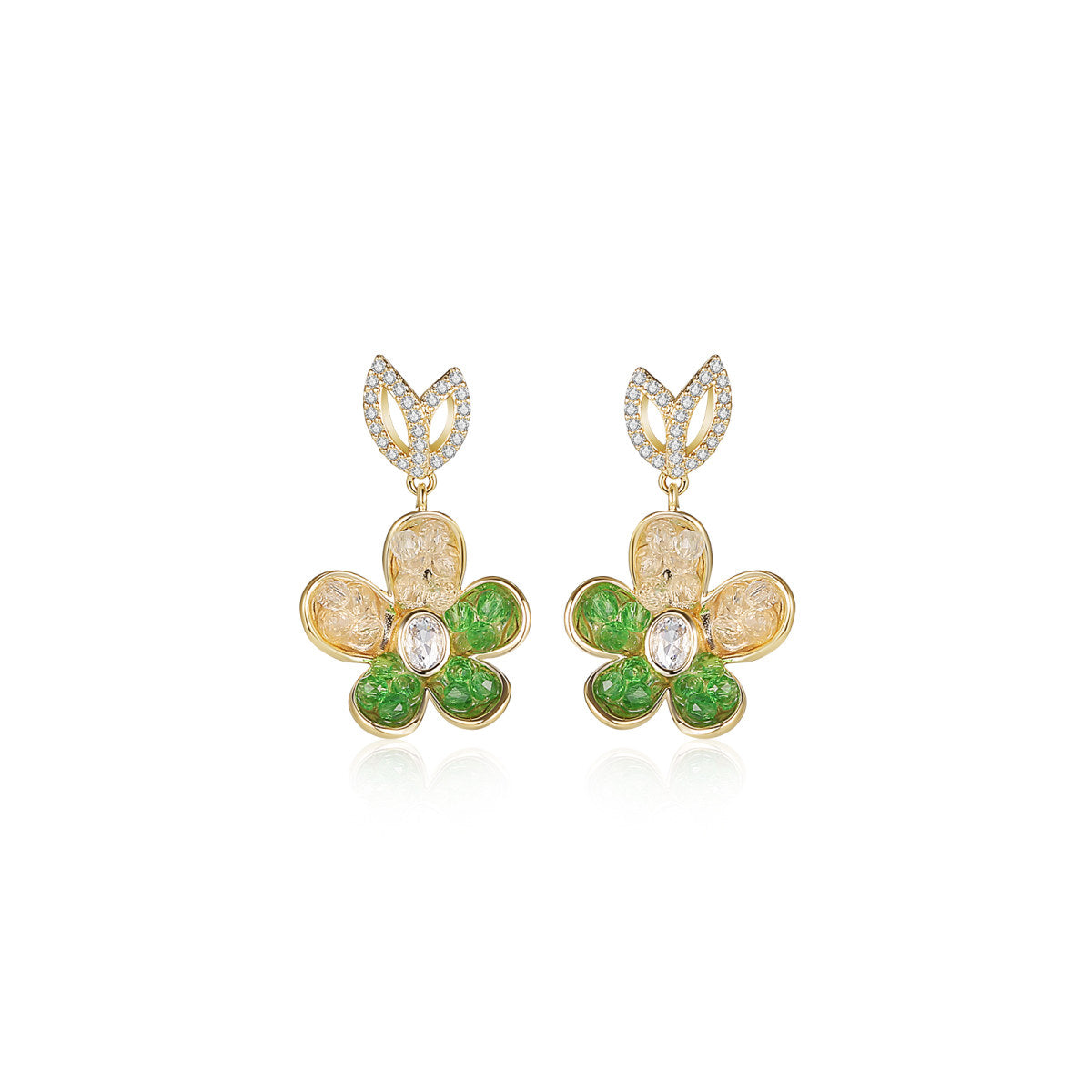 Legend Idyllia Green Earrings