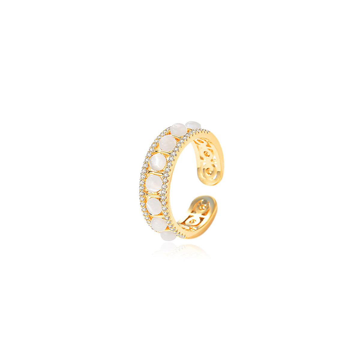 Pretty Scream Gold Ring