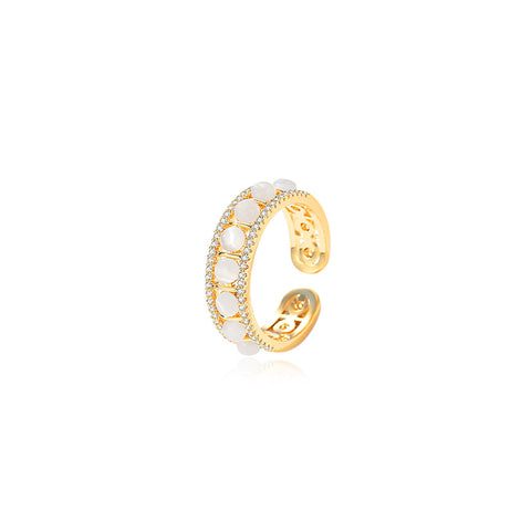Pretty Scream Gold Ring
