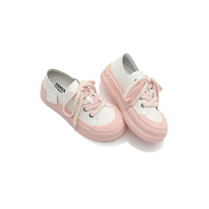 Patch Icecream Platform Pink Sneakers