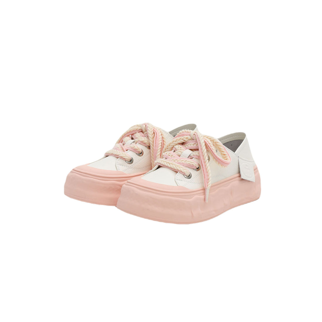 Patch Icecream Platform Pink Sneakers