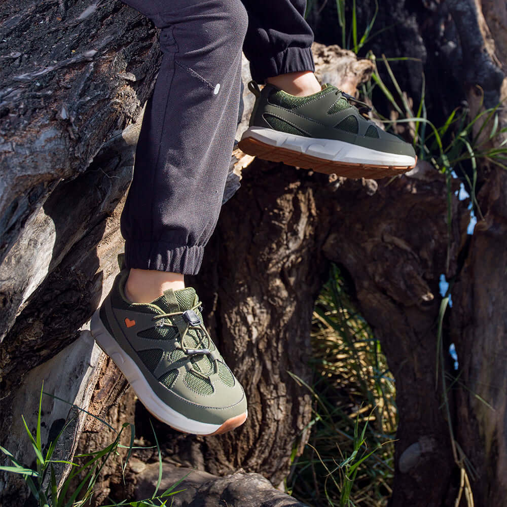 Active Non - Slip Breathable Soft - Sole Walking Shoes - 0cm