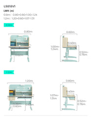 Adjustable Height Fun Study Desk for Children