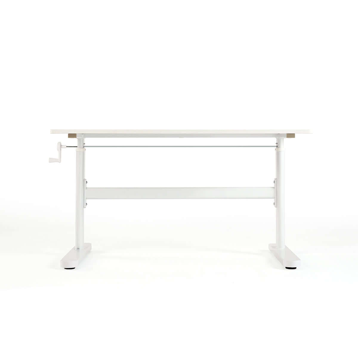 Adjustable Height White Study Desk for Children - 0cm