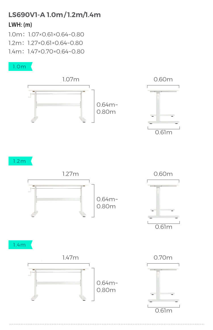adjustable height white study desk for children all white 11