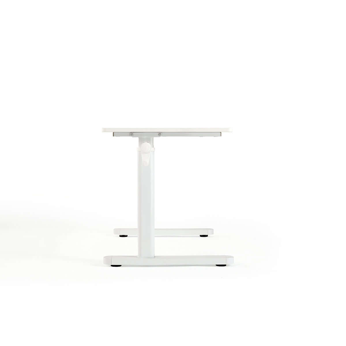 adjustable height white study desk for children all white 8
