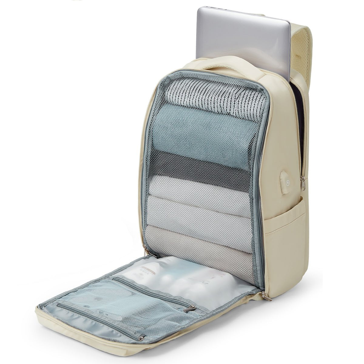 Airline Approved Travel Backpack with USB Charging Port - 0cm