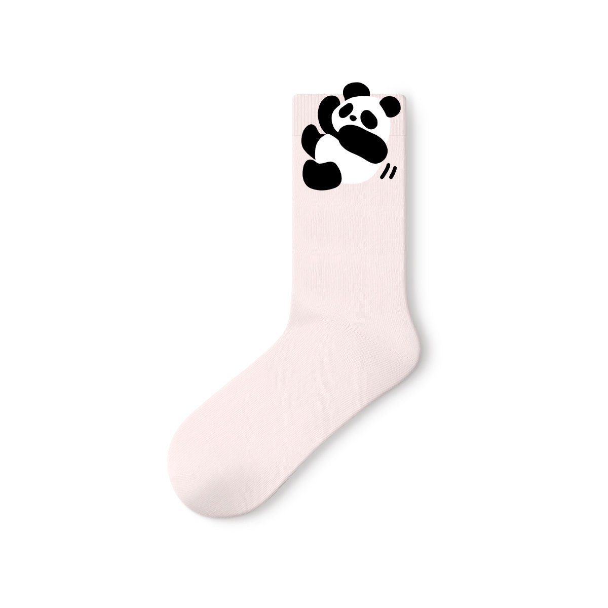 Akita Dog 3D Cuff Kawaii Mid - Calf Socks – Women's 5 - Pair All - Season Crew Set