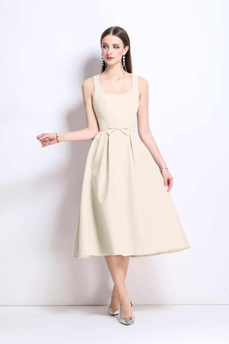 American Classic Slim Fit Waist Cinching Midi Dress - 0cm