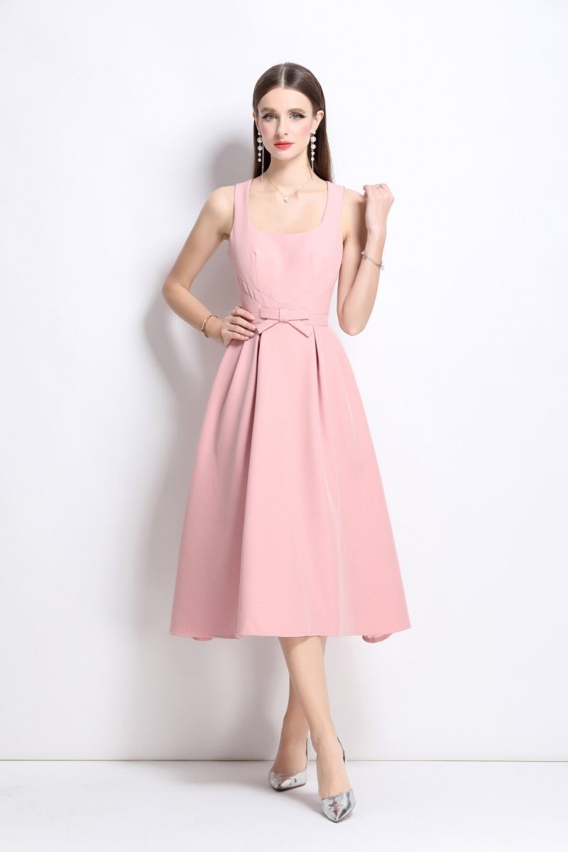 American Classic Slim Fit Waist Cinching Midi Dress - 0cm