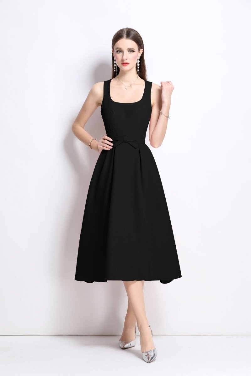 American Classic Slim Fit Waist Cinching Midi Dress - 0cm
