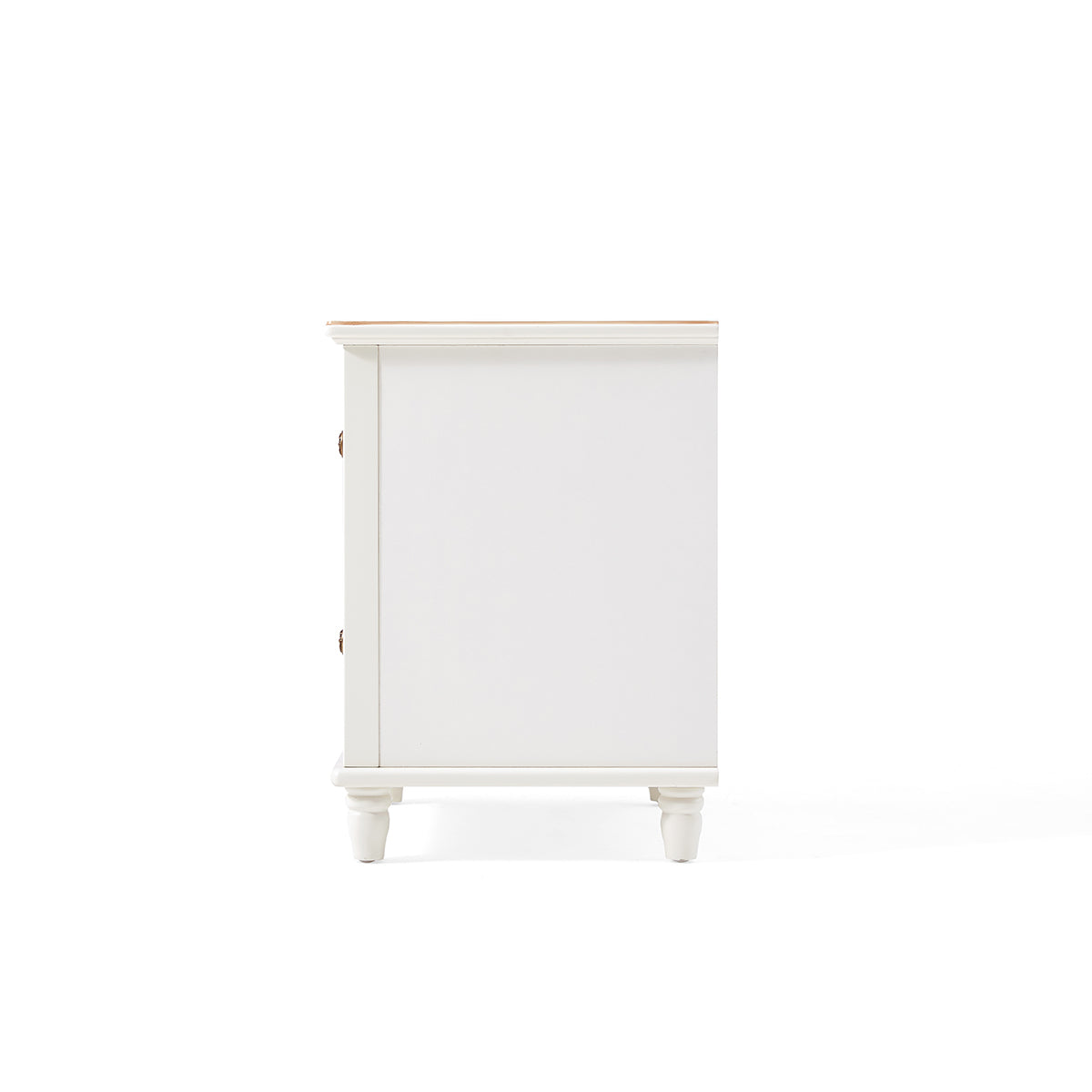 american minimalist white bedside cabinet all 7
