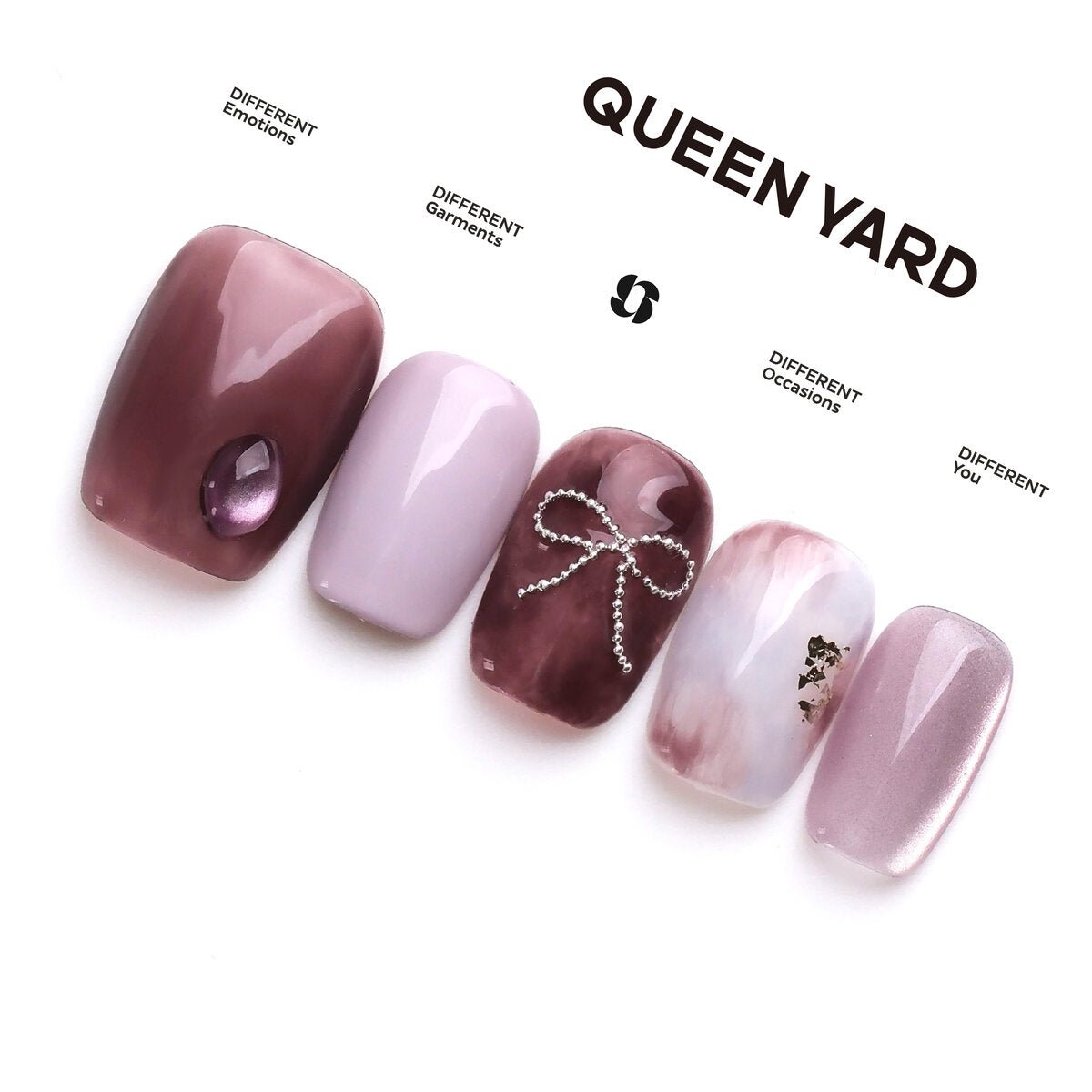 Amethyst Dream 3D Press-On Nails