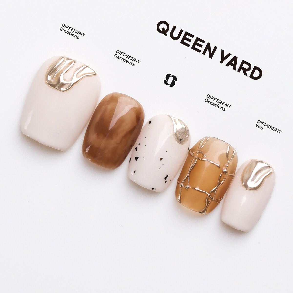 Angelica White Press-On Nails