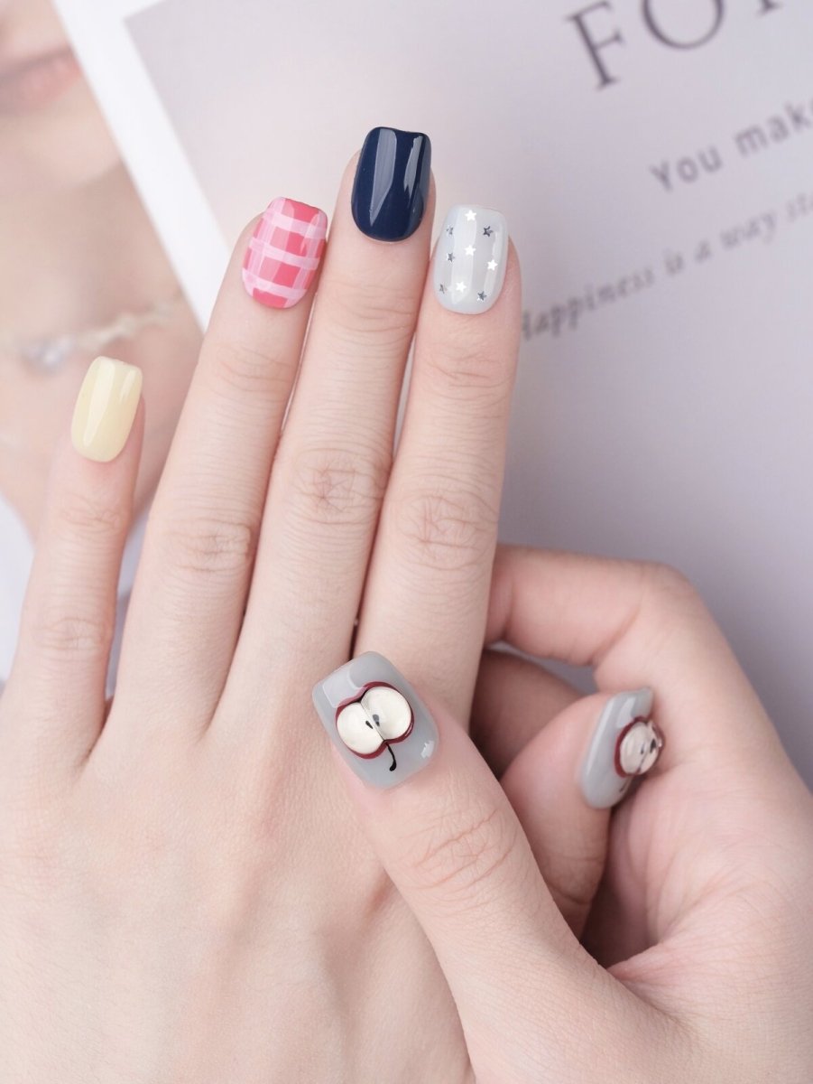 Apple Picnic Press-On Nails