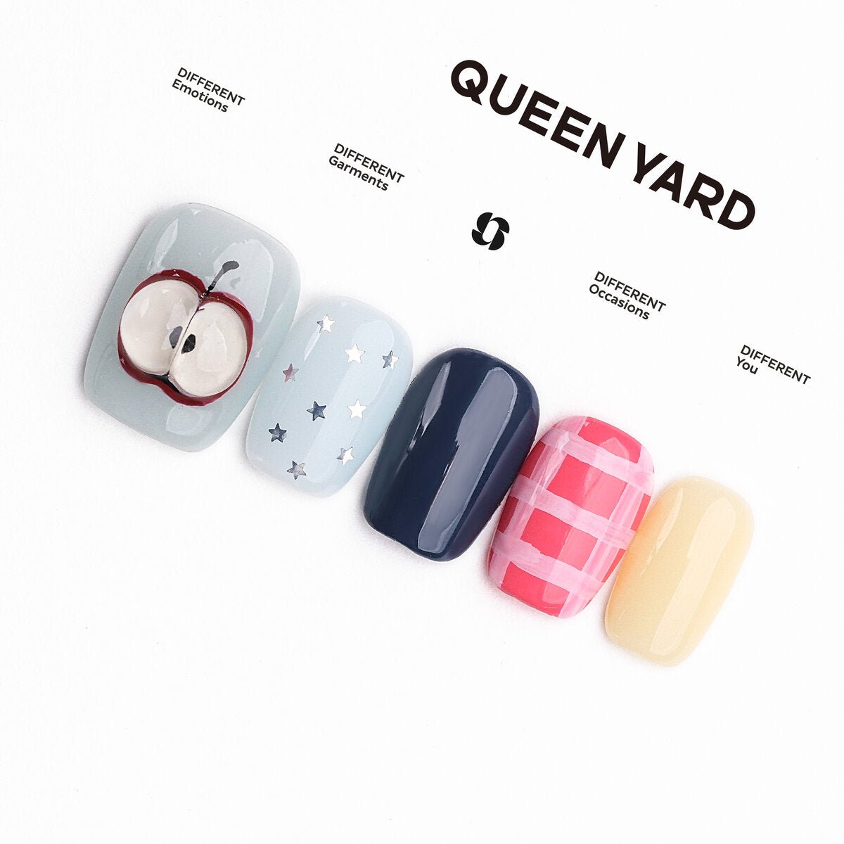 Apple Picnic Press-On Nails
