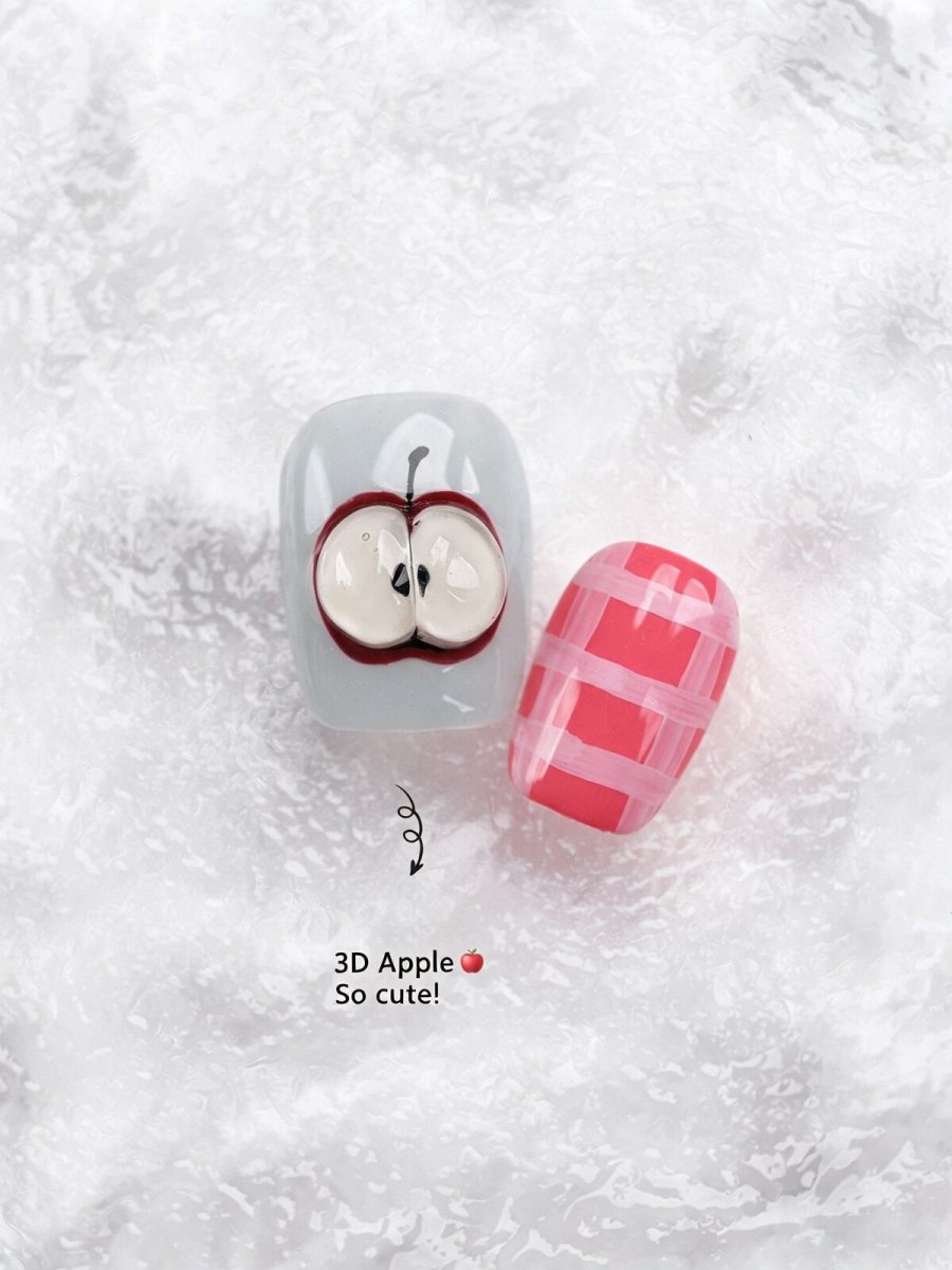 Apple Picnic Press-On Nails