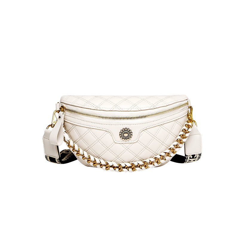 Araminta Quilted Chain Belt Bag