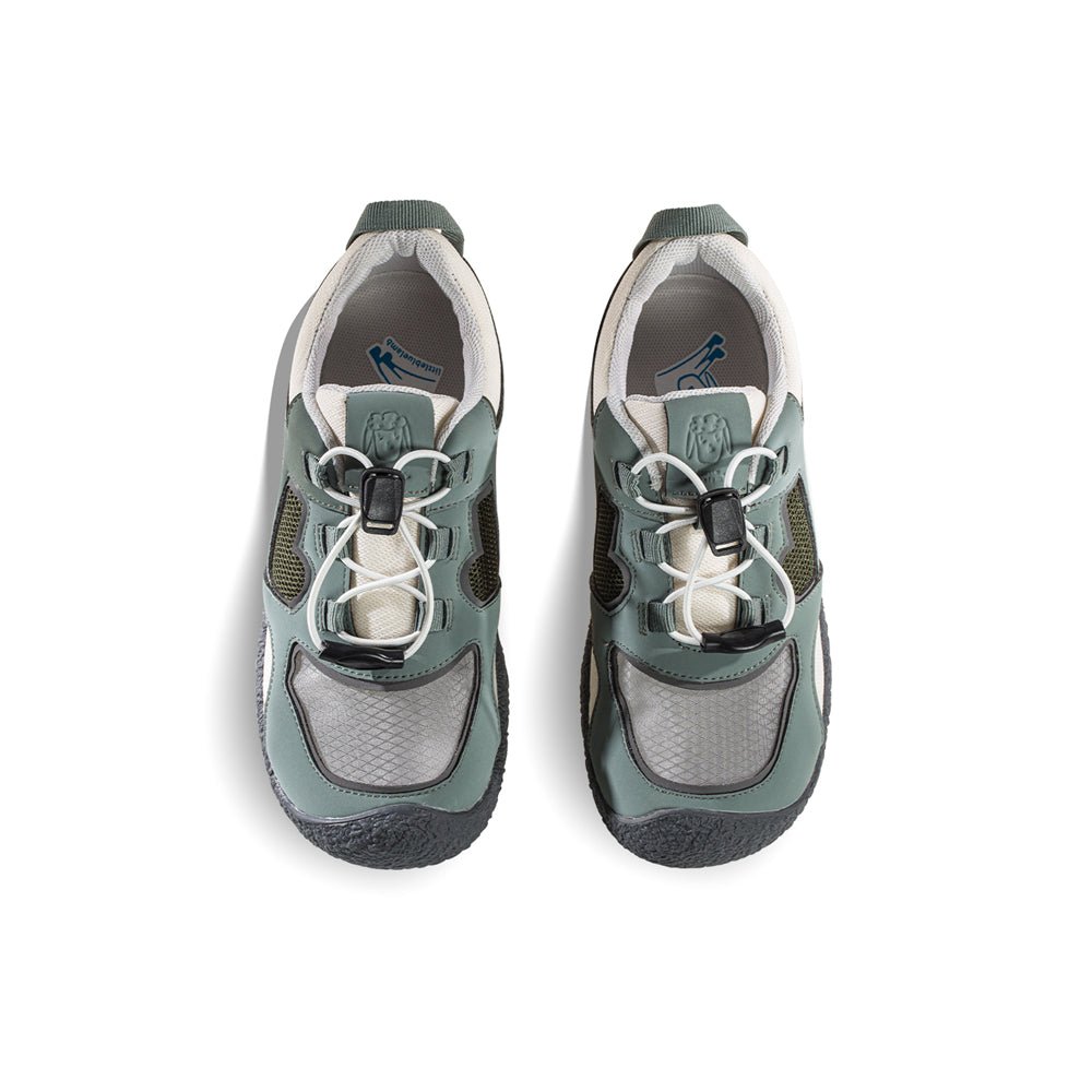 autumn kids outdoor non slip breathable soft sole walking shoes all grey 4