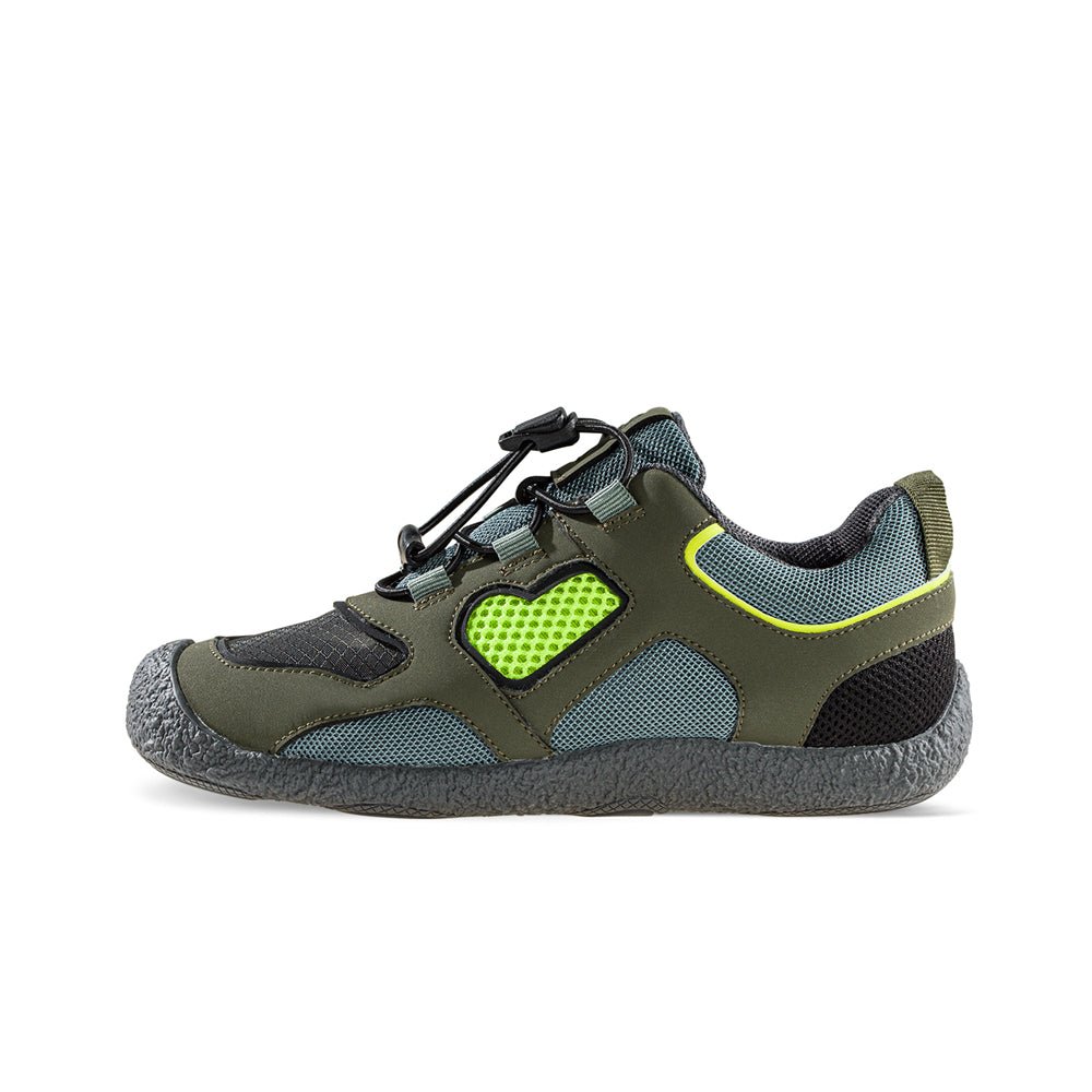 autumn kids outdoor non slip breathable soft sole walking shoes all olive 1