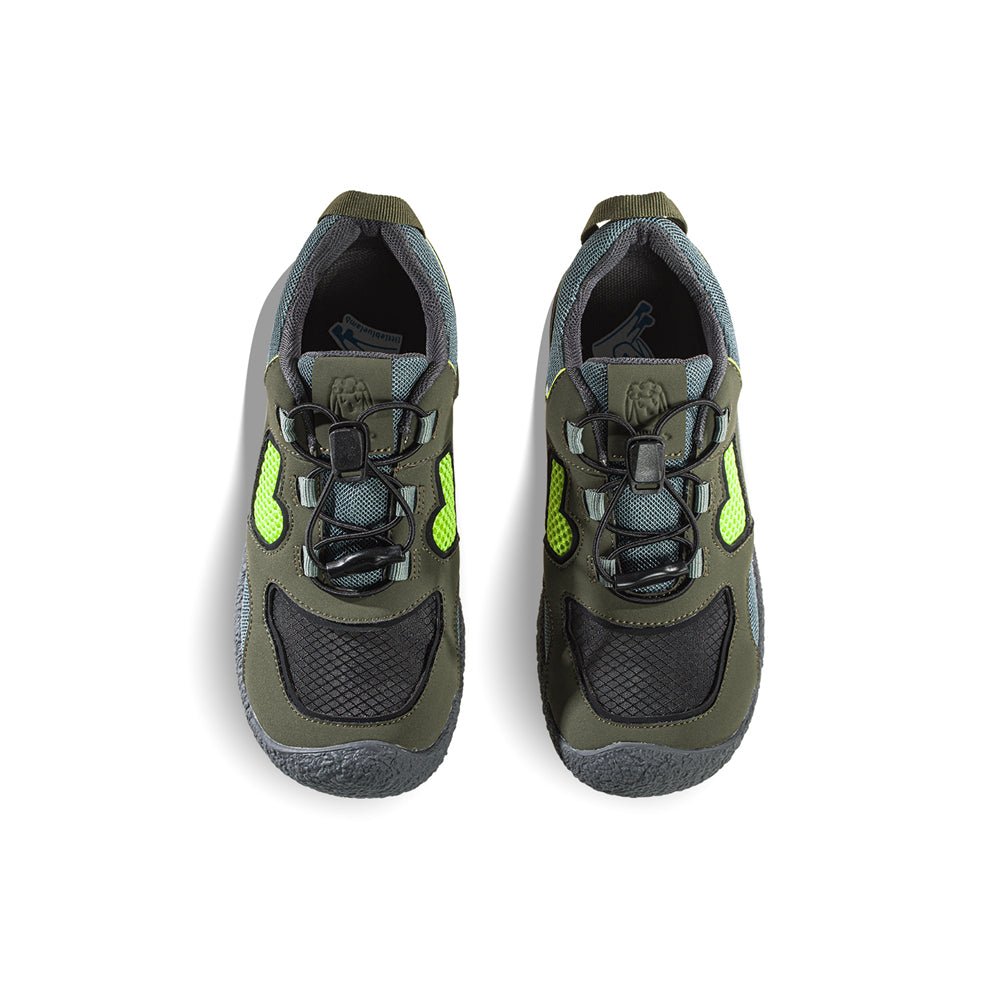 autumn kids outdoor non slip breathable soft sole walking shoes all olive 4