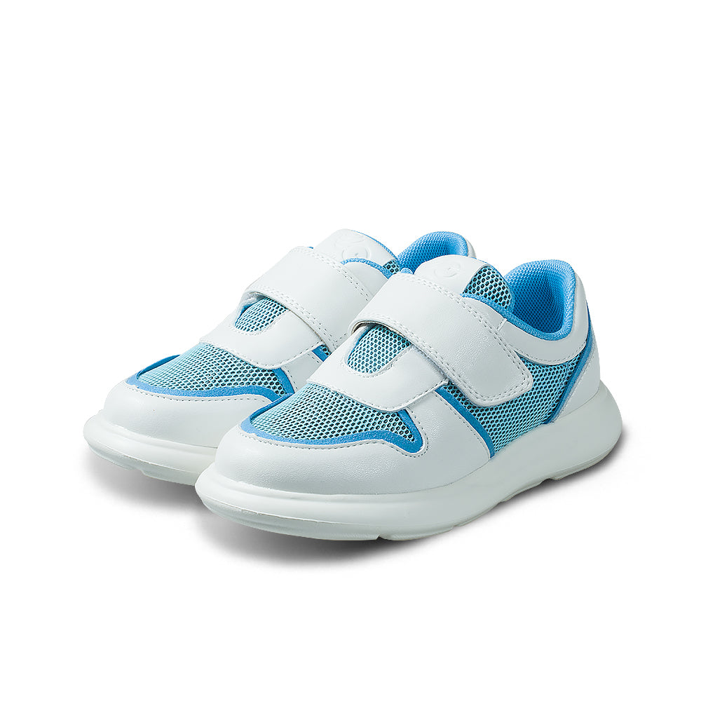 avery extra lightweight kids sneakers all blue 2