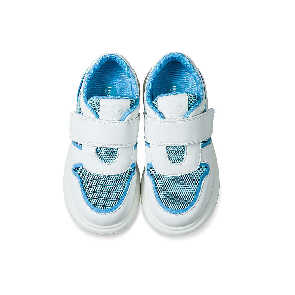 avery extra lightweight kids sneakers all blue 4