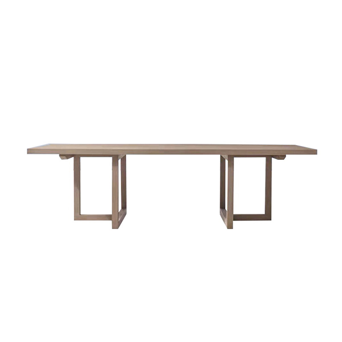 aviara long table 1.8m mocha 3