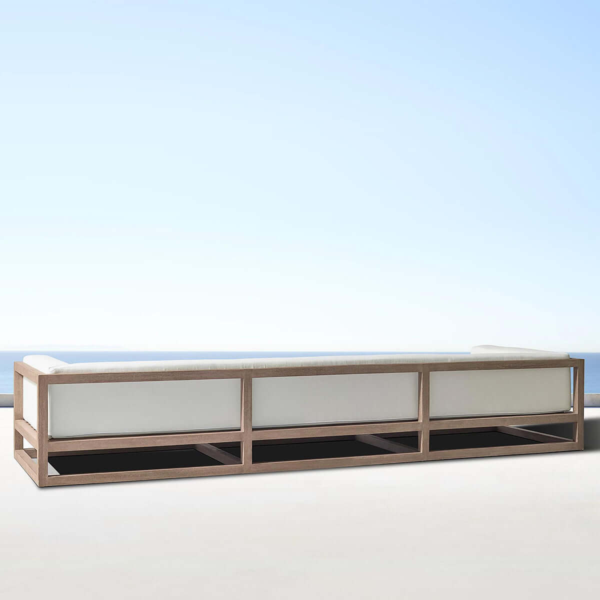 aviara patio sofa four seater mocha 2