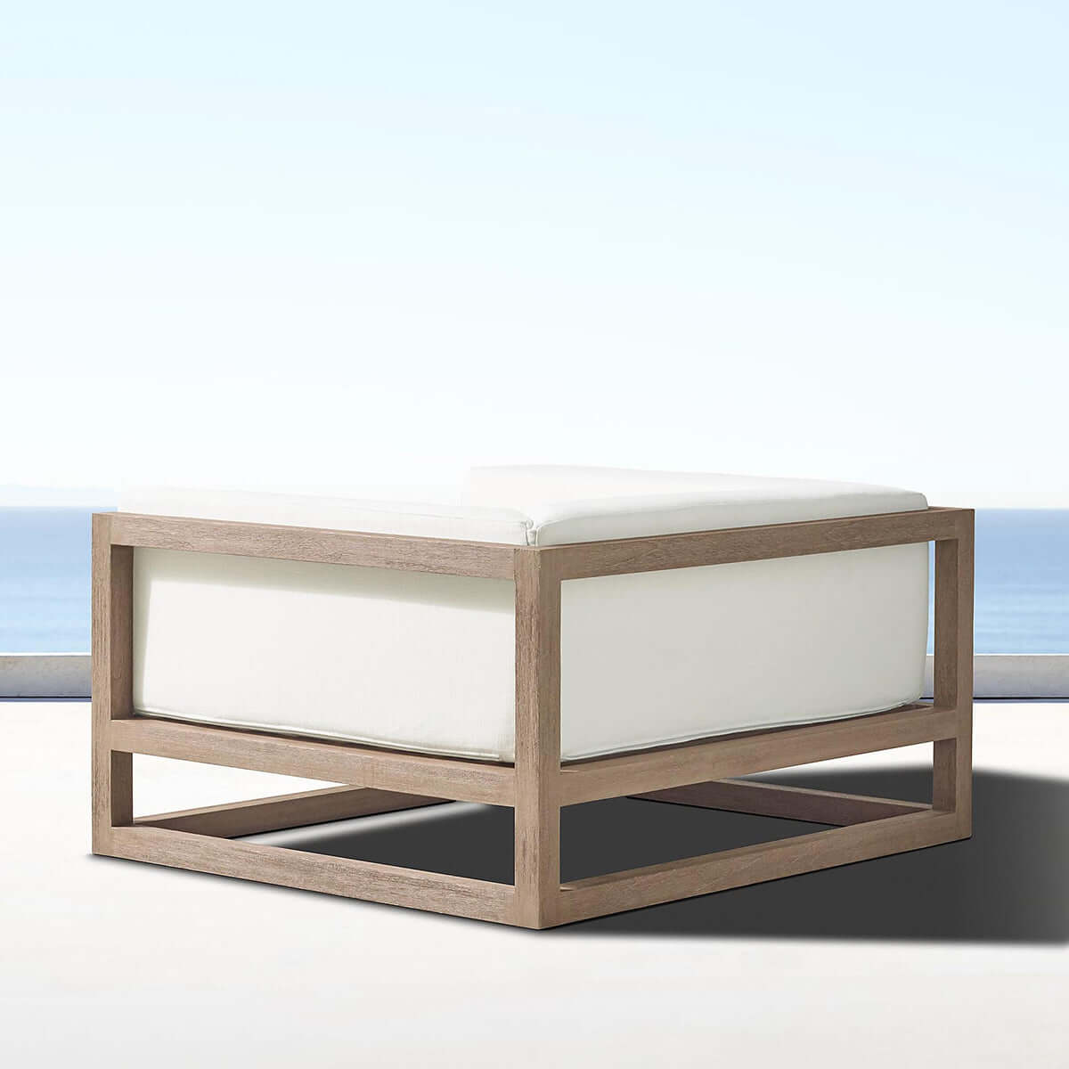 aviara patio sofa single mocha 3