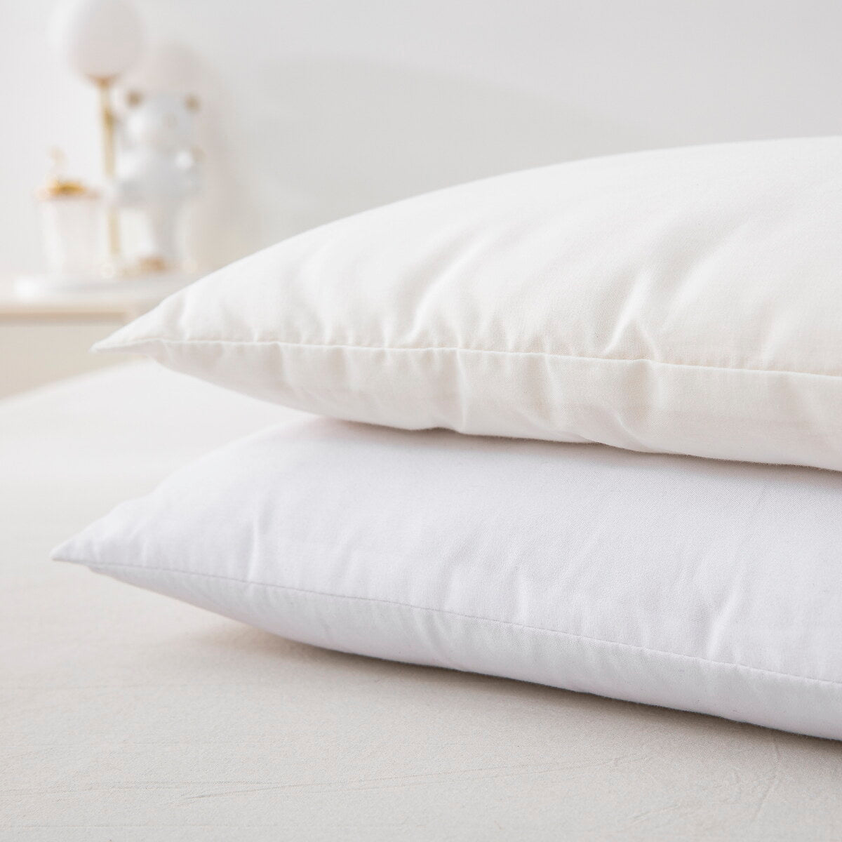 Baby Safe 100% Cotton 2 Pieces Kids Pillow Set