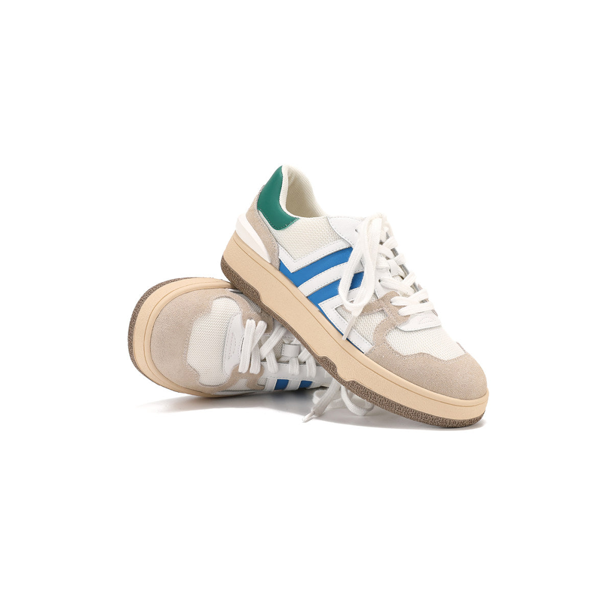 beach vibes sneakers all blue 4