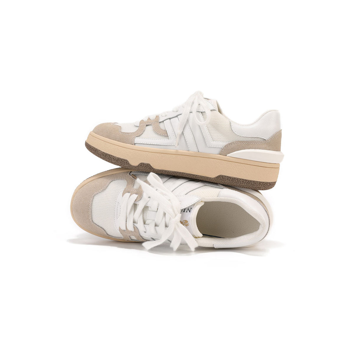 beach vibes sneakers all white 3