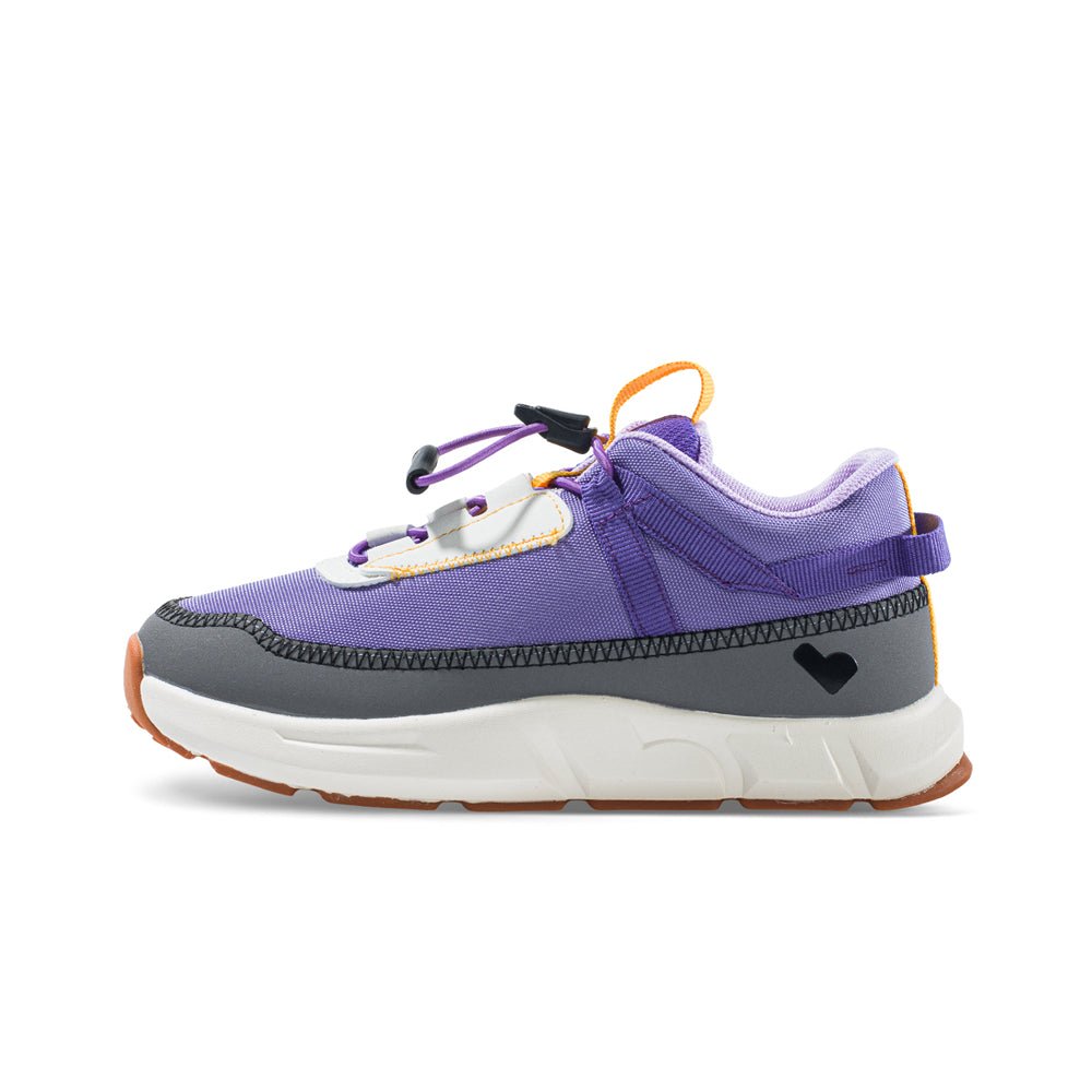 big steps breathable soft sole walking shoes all purple 1