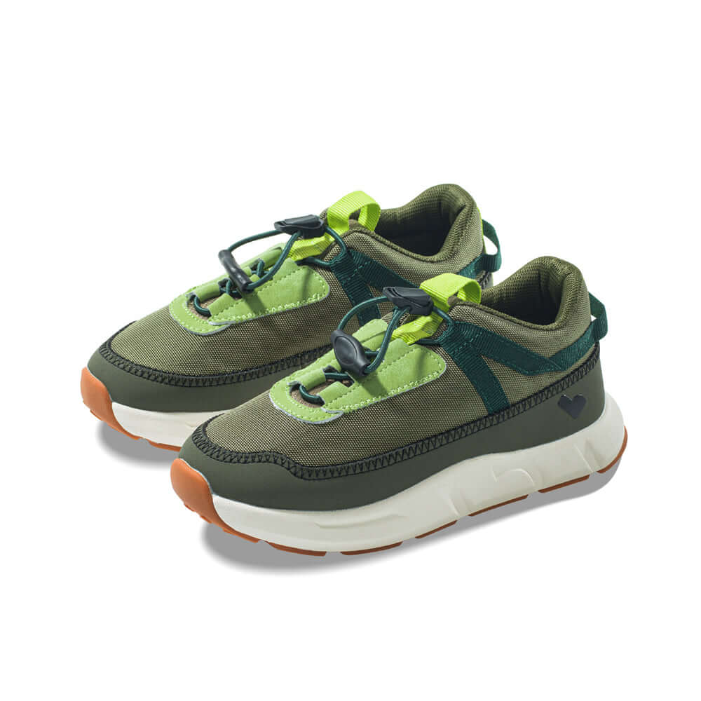 big steps breathable soft sole walking shoes all olive 2