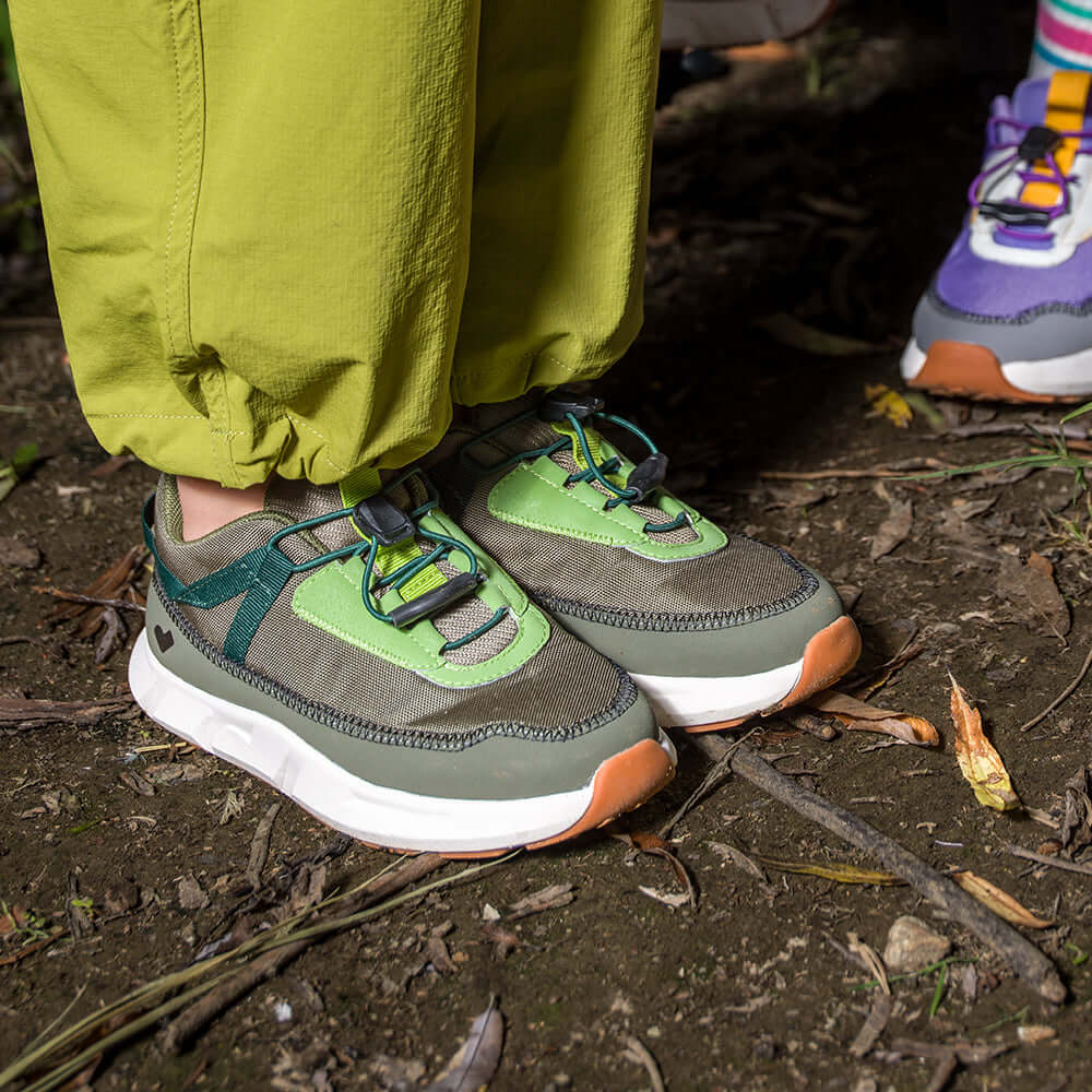 big steps breathable soft sole walking shoes all olive 5