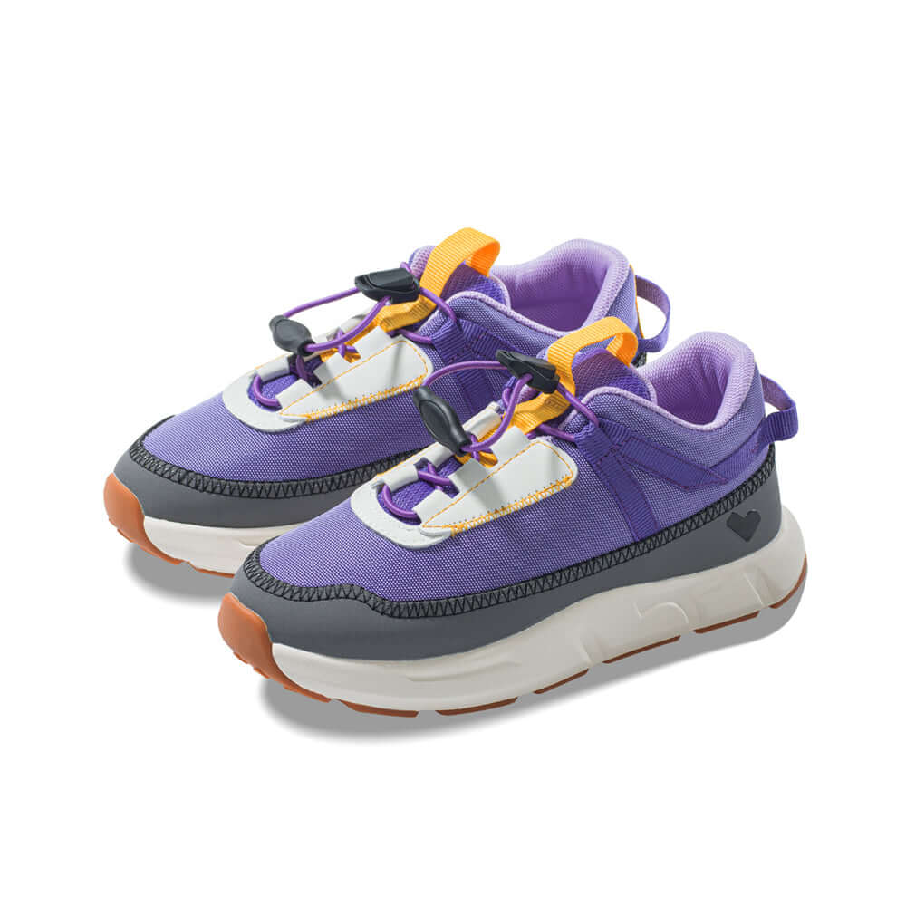 big steps breathable soft sole walking shoes all purple 2