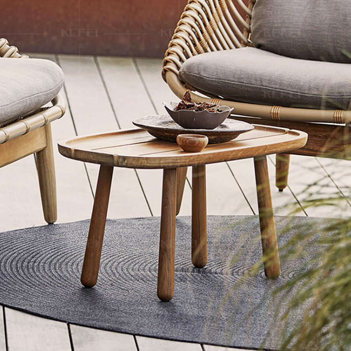 Billy Resort Wooden Coffee Table - 0cm