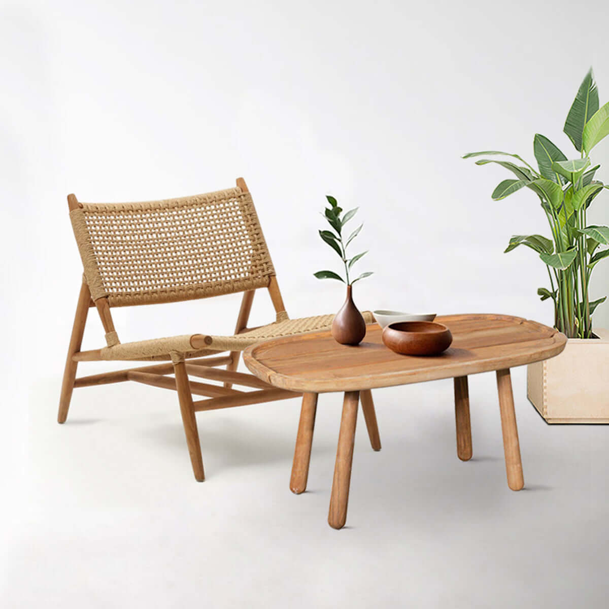 Billy Resort Wooden Coffee Table - 0cm