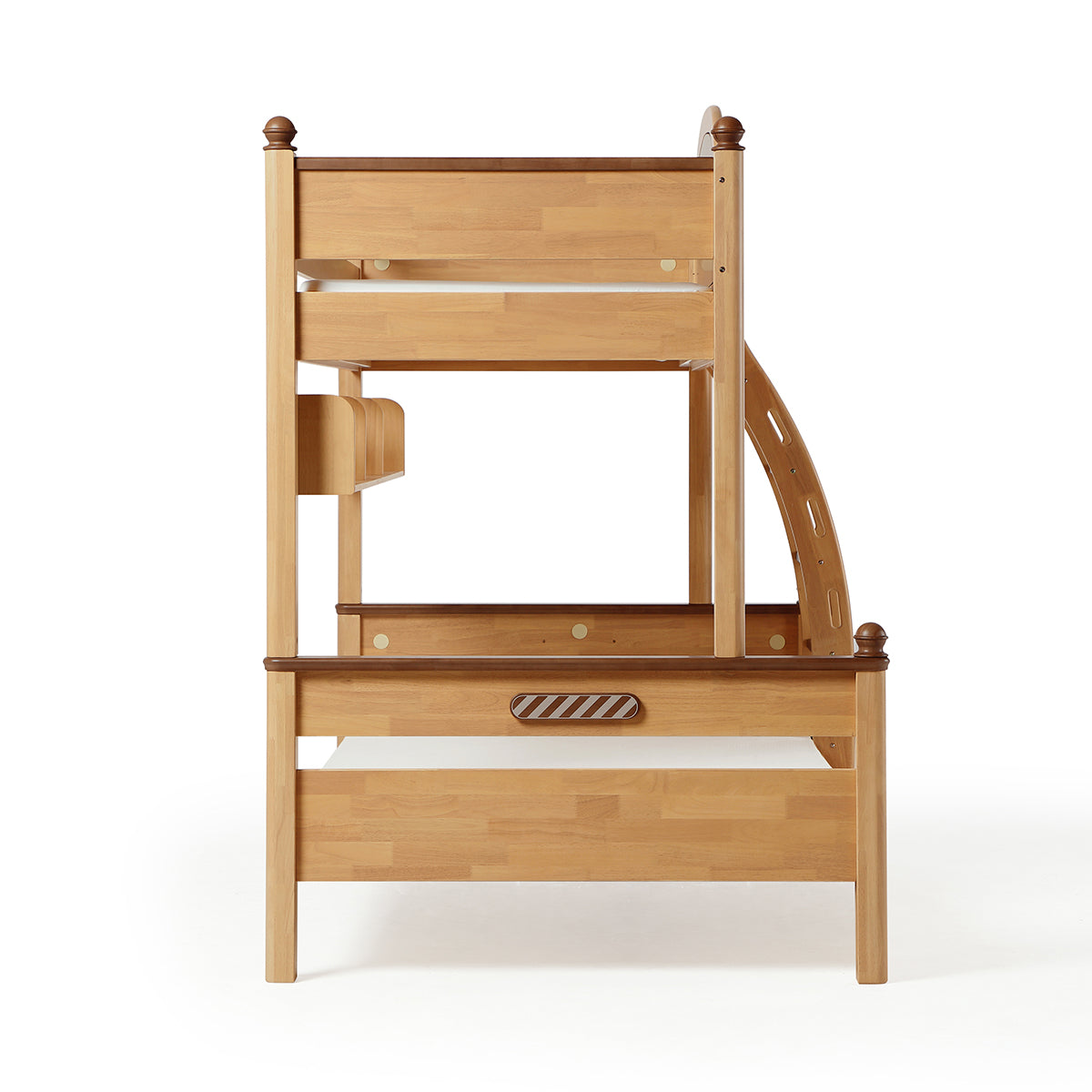 biscuit bear bunk bed with foam mattress for children all natural 5