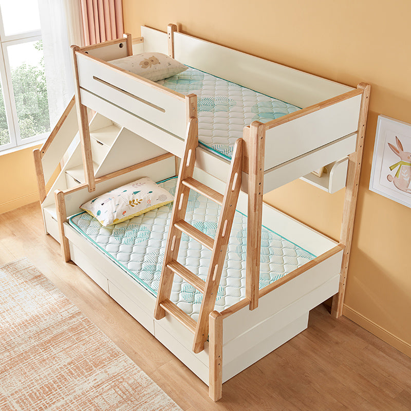 biscuit bear bunk bed with foam mattress for children all natural 6