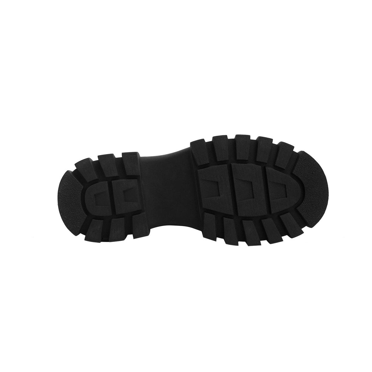 Black Crystal Embellished Walking Ankle Boots - 0cm