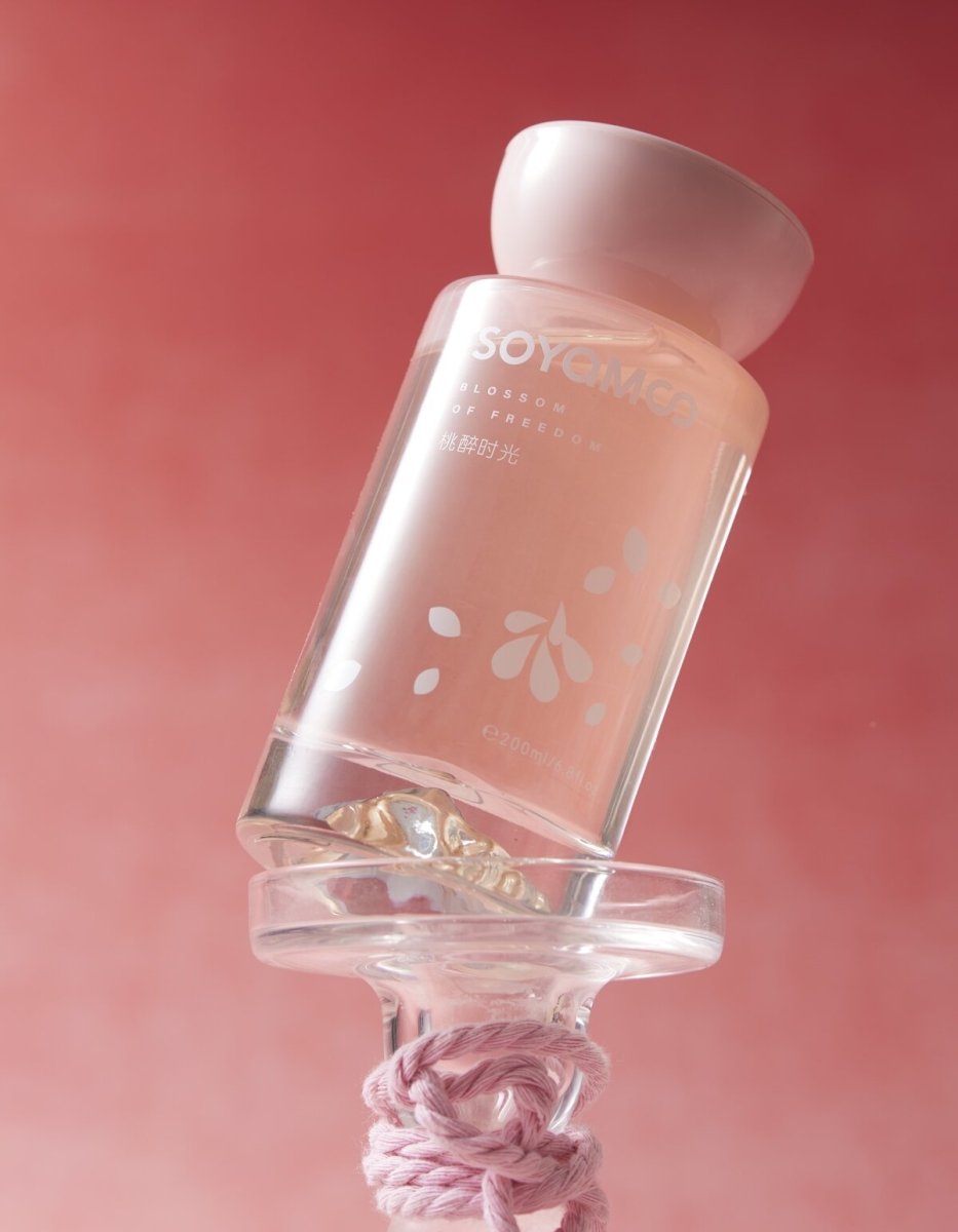 Blushing Peach Bliss Sculpted Round Shoulder Reed Diffuser – 200ml