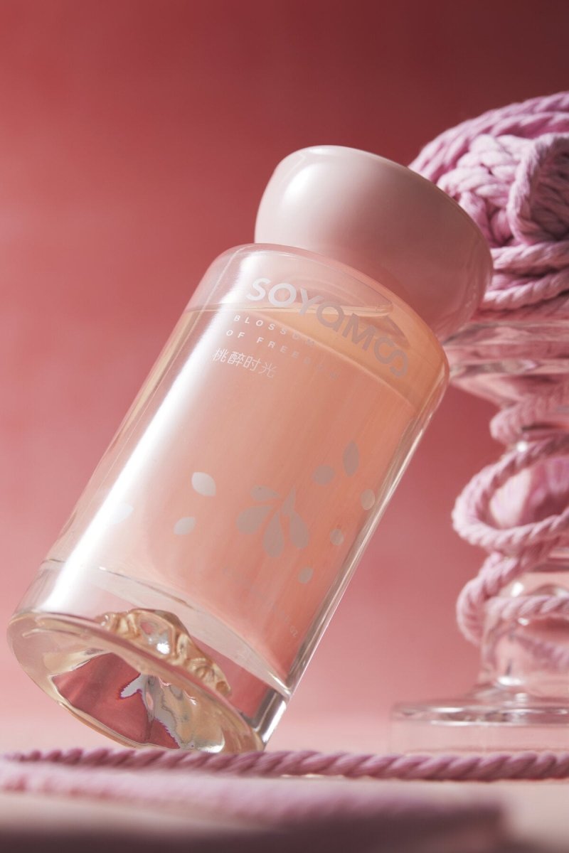 Blushing Peach Bliss Sculpted Round Shoulder Reed Diffuser – 200ml
