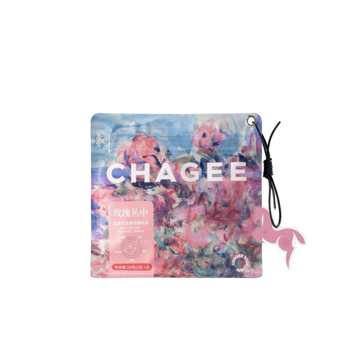 Blushing Rose Oolong Tea Bags (8 Tea Bags)