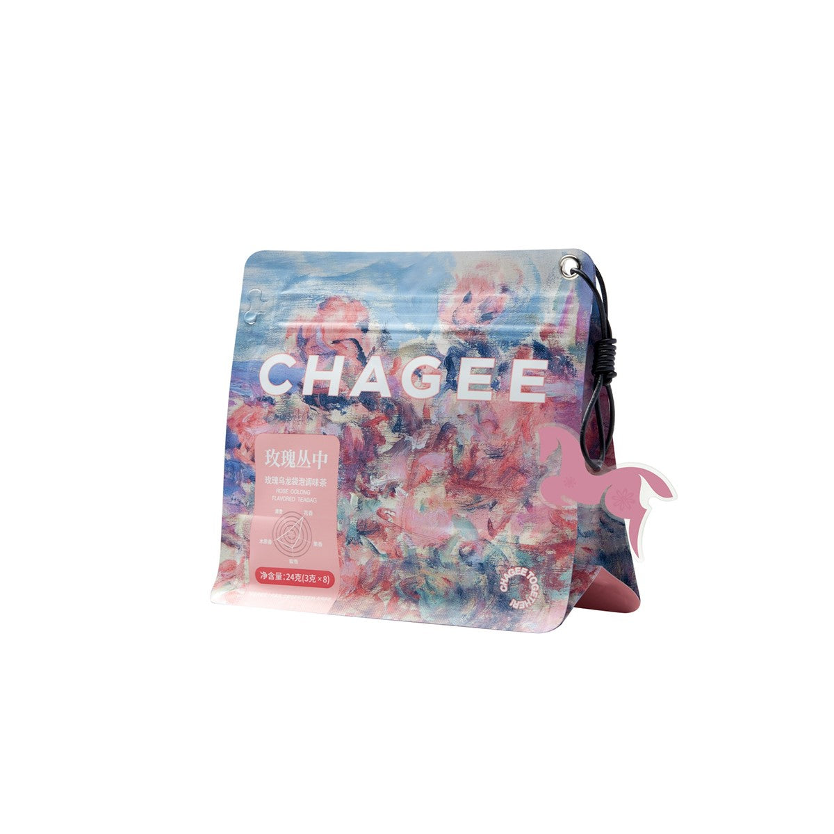 Blushing Rose Oolong Tea Bags (8 Tea Bags)