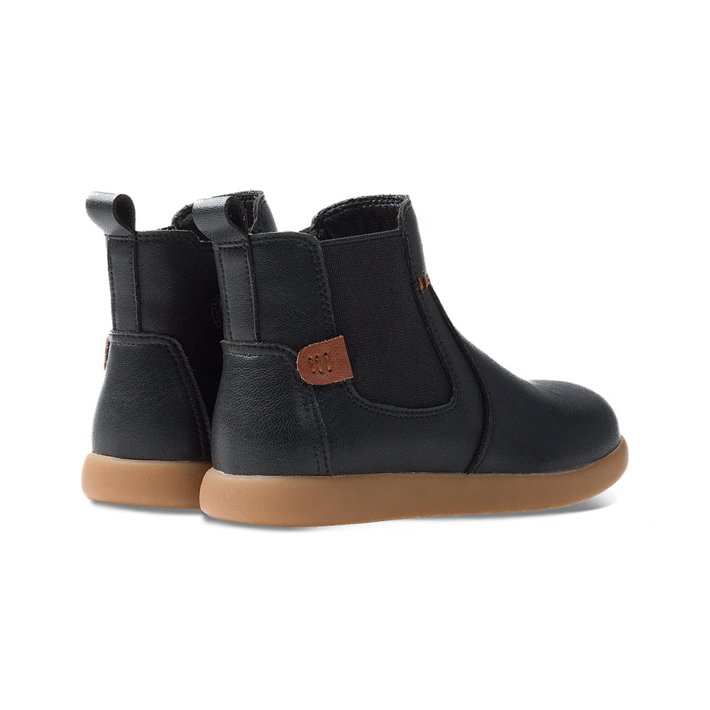 brave explorer non slip kids chelsea boots all black 4