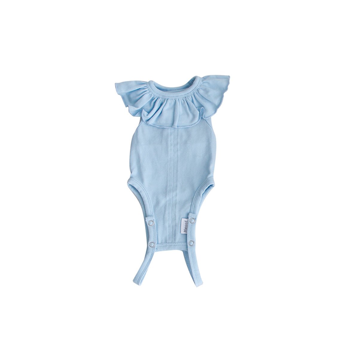 Breathable Cat Recovery Suit with Ruffle Collar