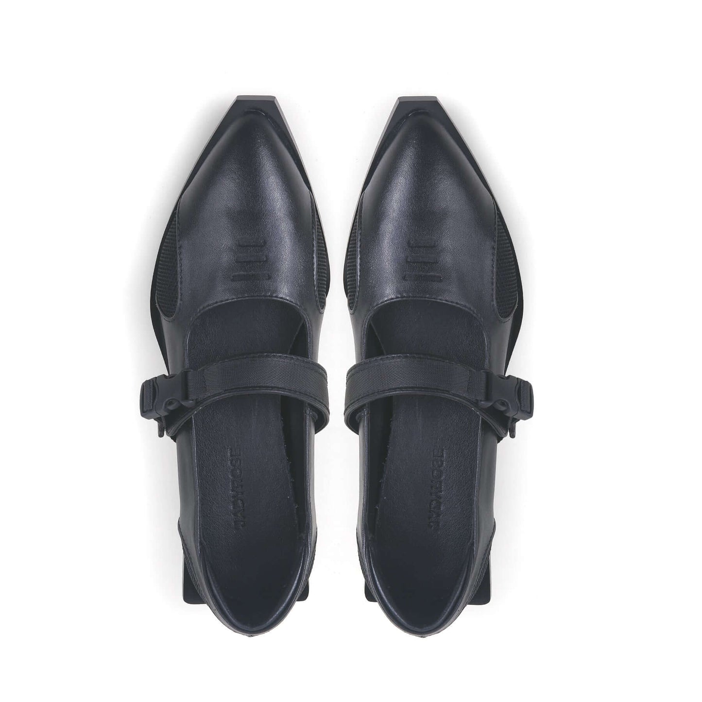 breathable mary jane shoes all black 8